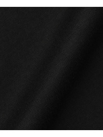 【yoshie inaba】ベーシックジャージィパフューム＆リップスティックプリントTシャツ 詳細画像 ブラック 10