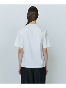 【yoshie inaba】ベーシックジャージィボトルプリントTシャツ 詳細画像 ブラック 4