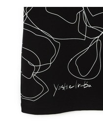【yoshie inaba】コットンライトスムースTシャツ 詳細画像 ブラック 4