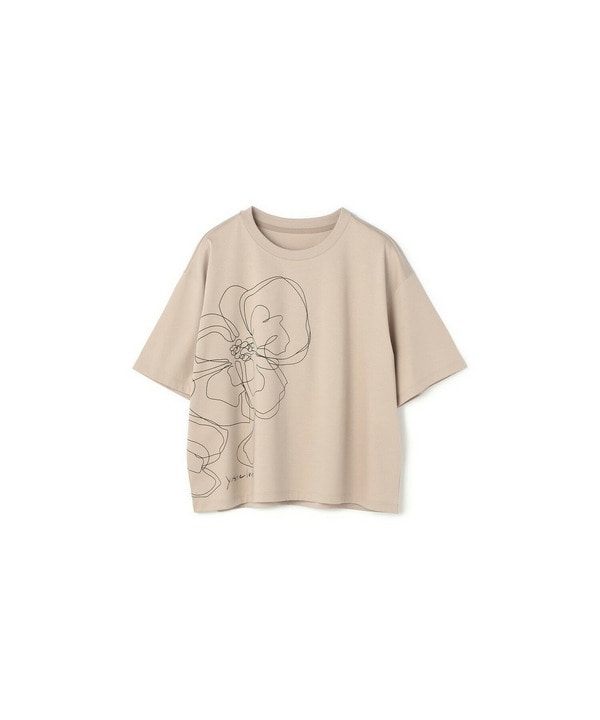 【yoshie inaba】コットンライトスムースTシャツ