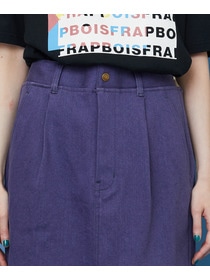 【FRAPBOIS】ナローカラー スカート 詳細画像 パープル 3