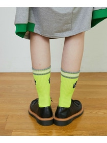 【FRAPBOIS PARK】ケイコウパイルソックス 詳細画像 ライム 11