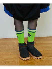 【FRAPBOIS PARK】ケイコウパイルソックス 詳細画像 ライム 13