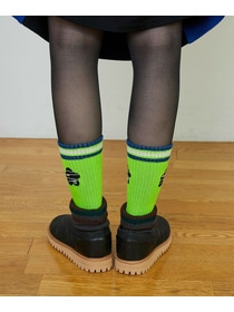 【FRAPBOIS PARK】ケイコウパイルソックス 詳細画像 ライム 15