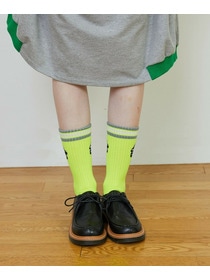 【FRAPBOIS PARK】ケイコウパイルソックス 詳細画像 ライム 9