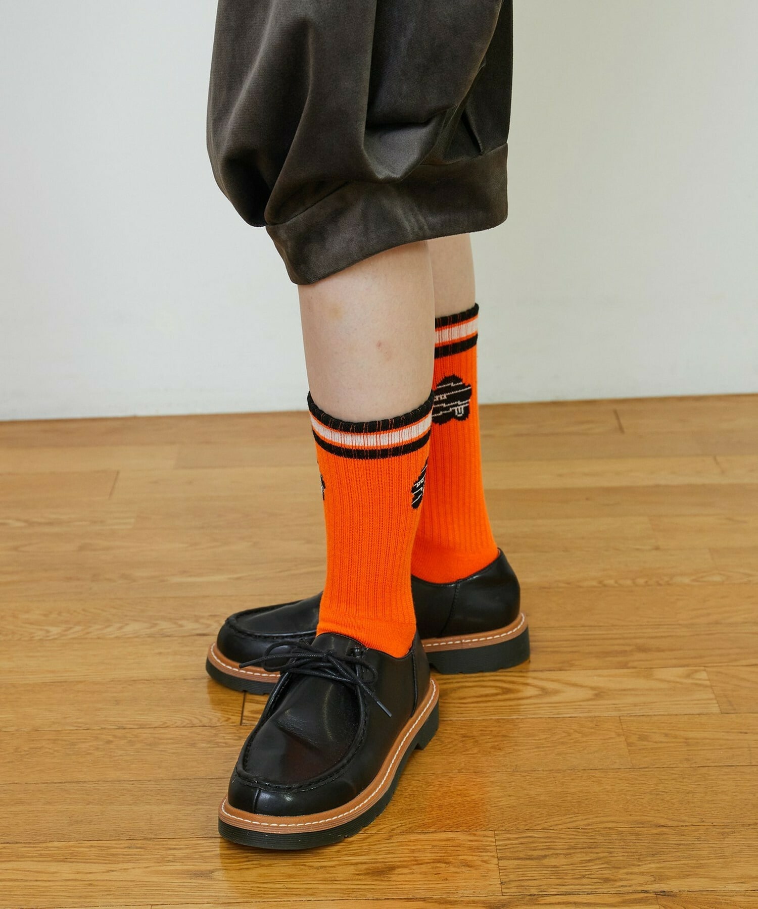 【FRAPBOIS PARK】ケイコウパイルソックス 詳細画像 ライム 6