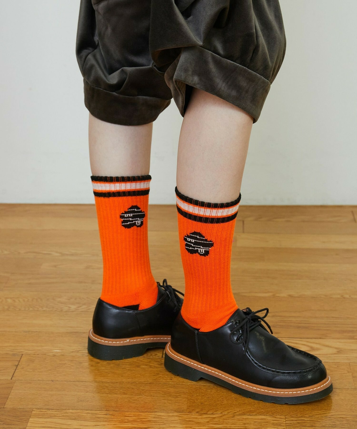 【FRAPBOIS PARK】ケイコウパイルソックス 詳細画像 ライム 8