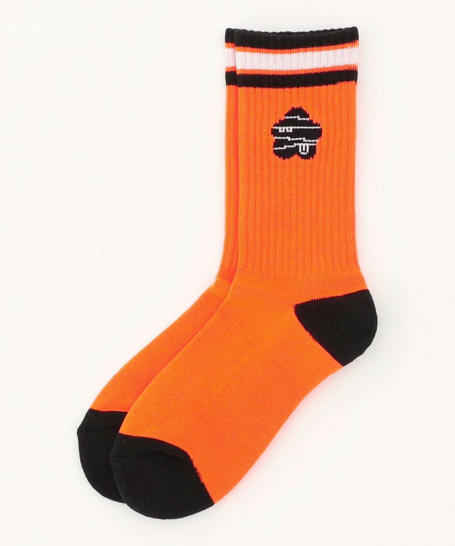 【FRAPBOIS PARK】ケイコウパイルソックス 詳細画像 オレンジ 1