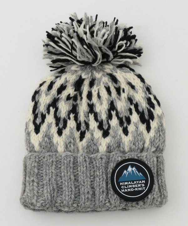 HCK ジャガードニットキャップ 詳細画像 グレー 2