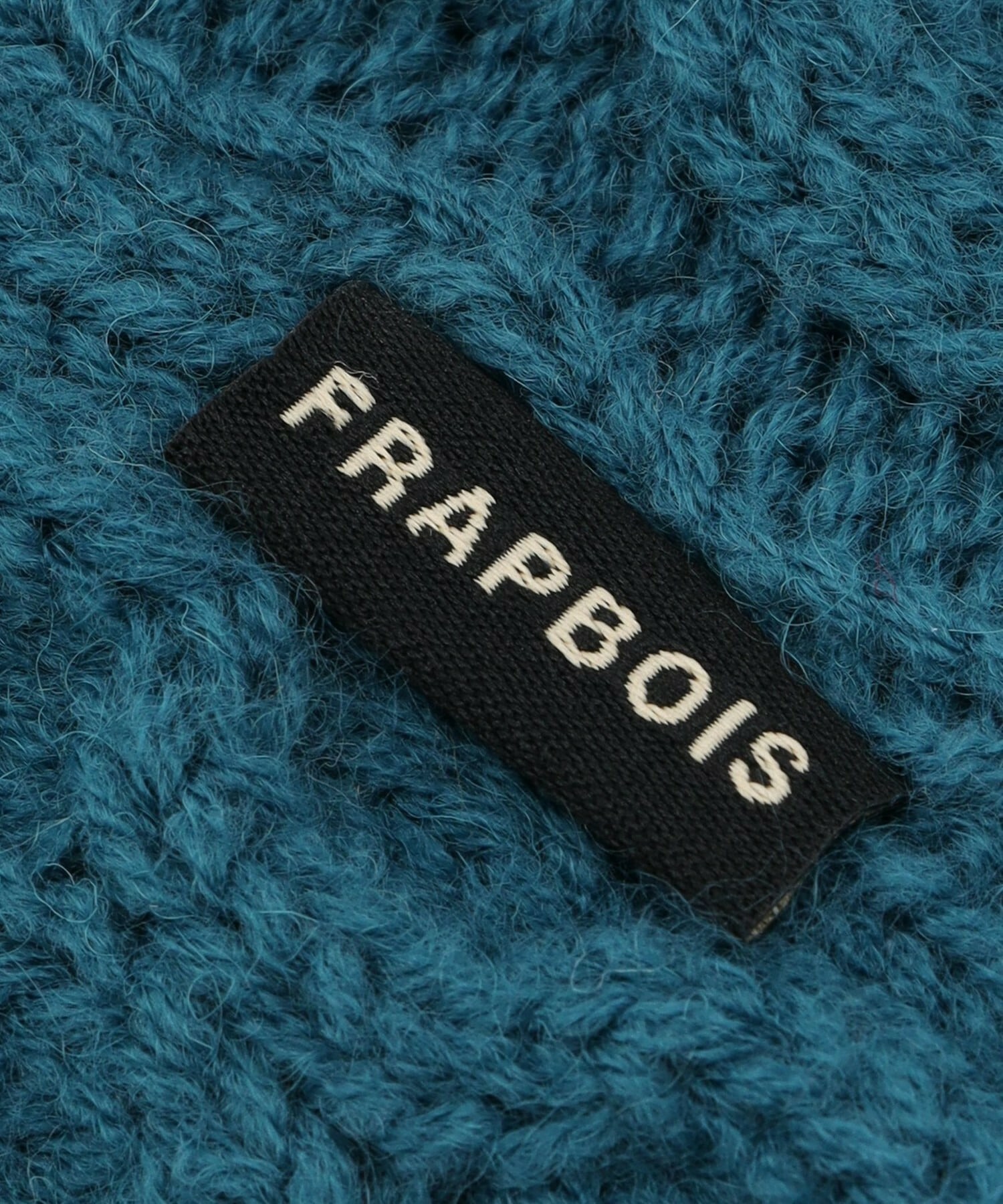 【FRAPBOIS】｜返品送料無料｜ケーブルシャギー ネックウォーマー 詳細画像 オフホワイト 2