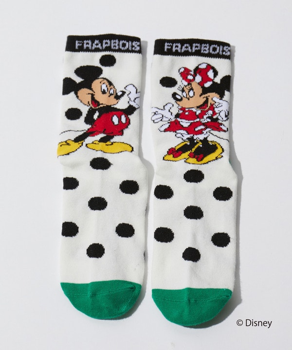 【FRAPBOIS】ペアーソックス FRAPBOIS＜MICKEY MOUSEコレクション＞