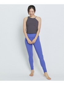 【Julier】【定番】YOGA FITアシメミドルトップス／パット付き・UVカット・吸汗速乾・ホットヨガ対応・水着・水陸両用 詳細画像 ブラック 29