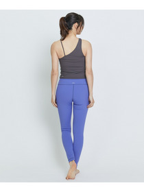 【Julier】【定番】YOGA FITアシメミドルトップス／パット付き・UVカット・吸汗速乾・ホットヨガ対応・水着・水陸両用 詳細画像 ブラック 32