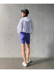 【Julier】【定番】YOGA FITハーフレギンス／UVカット・吸汗速乾・ホットヨガ対応・水着・水陸両用 詳細画像 ブラック 33