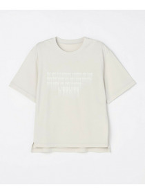 【L'EQUIPE】フローイングロゴプリントTシャツ 詳細画像 ライトグレー 16