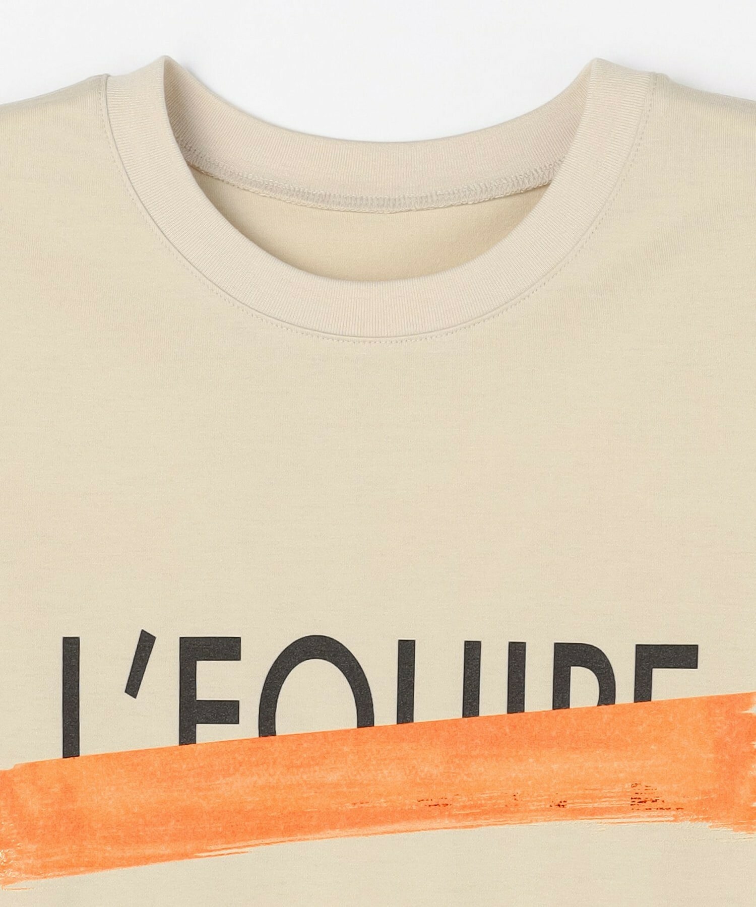 【L'EQUIPE】ブラッシングプリントTシャツ 詳細画像 ネイビー 12