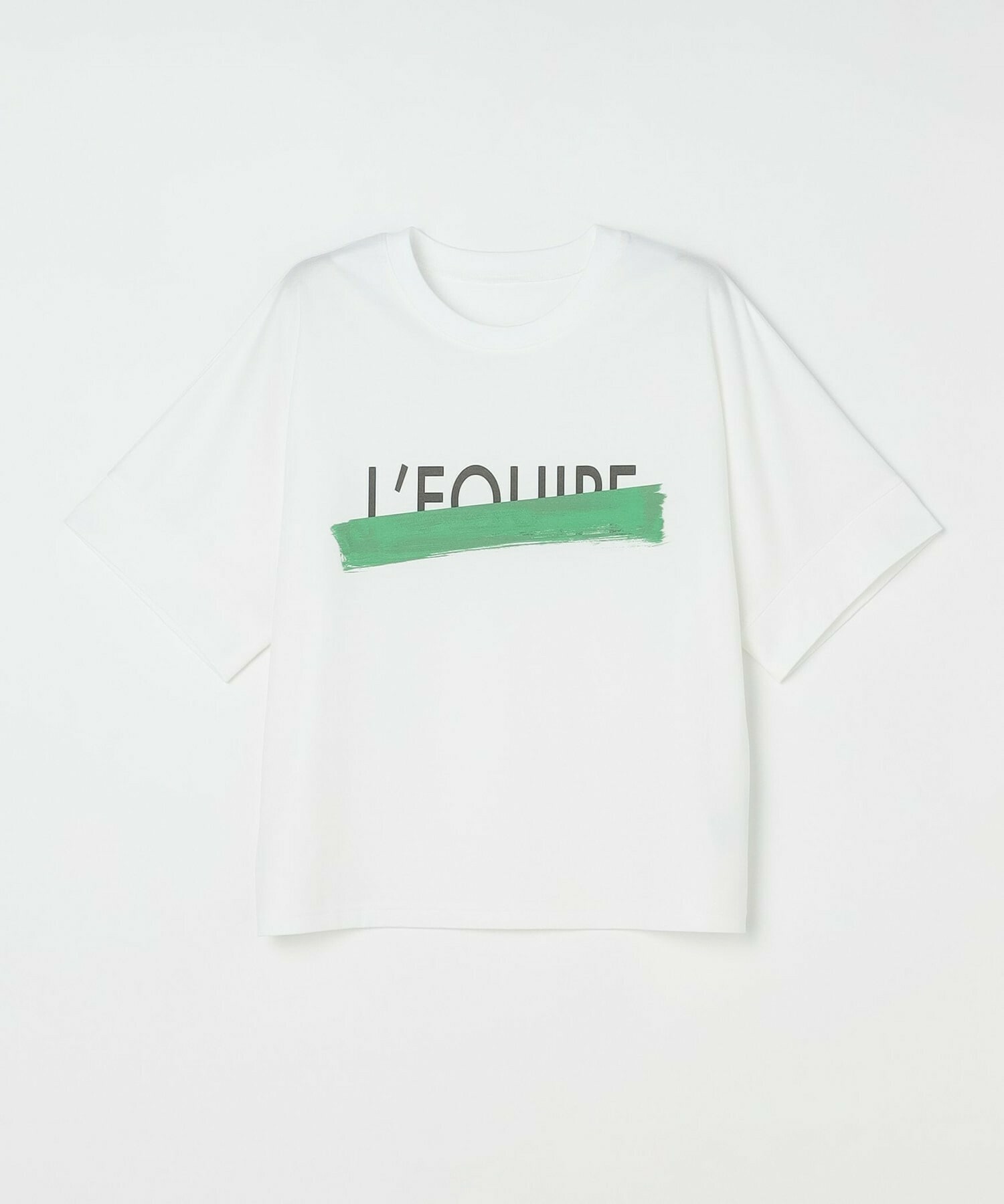 【L'EQUIPE】ブラッシングプリントTシャツ 詳細画像 ネイビー 6