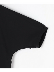 【L'EQUIPE】エアリー平織りロングシャツ 詳細画像 ブラック 11