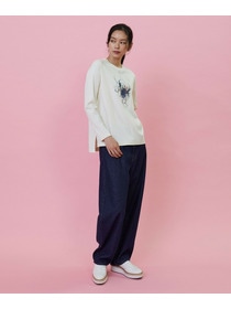 【L'EQUIPE】ruteN × L'EQUIPE コラボ長袖Tシャツ 詳細画像 ブラック 2