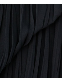 【L'EQUIPE】【Lサイズ】スパンローンプリーツスカート 詳細画像 ネイビー 15