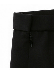 【L'EQUIPE】【Lサイズ】トリアセジョーゼットスカート 詳細画像 ブラック 11