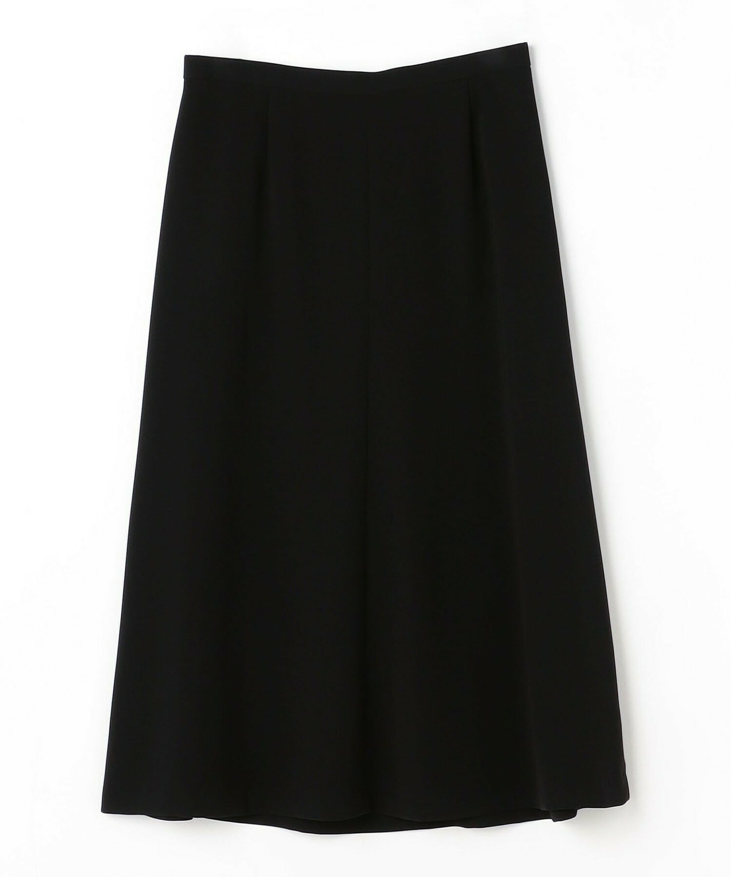 【L'EQUIPE】【Lサイズ】トリアセジョーゼットスカート 詳細画像 ブラック 1
