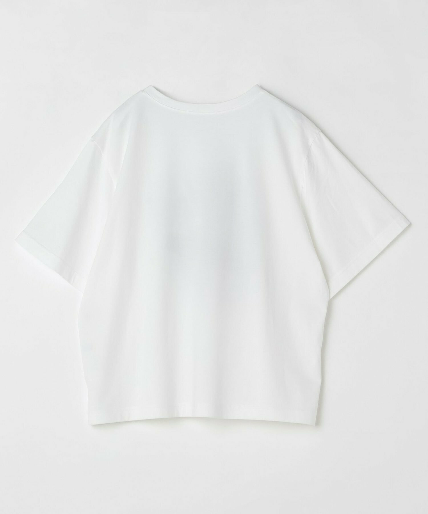 【L'EQUIPE】【Lサイズ】［クロワッサンno.1115掲載］フラワー刺繍Tシャツ 詳細画像 ホワイト 9
