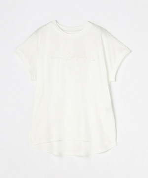 【L'EQUIPE】【Lサイズ】ロゴ刺繍Tシャツ 詳細画像 ホワイト 1