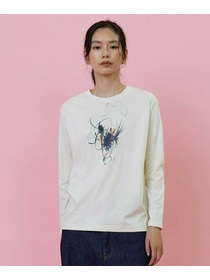 【L'EQUIPE】【Lサイズ】ruteN × L'EQUIPE コラボ長袖Tシャツ 詳細画像 ブラック 14