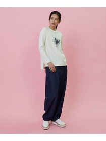 【L'EQUIPE】【Lサイズ】ruteN × L'EQUIPE コラボ長袖Tシャツ 詳細画像 ブラック 2