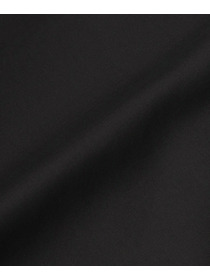 【endalence】コットンWクロスノーカラーフレアヘムシャツ 詳細画像 ブラック 12