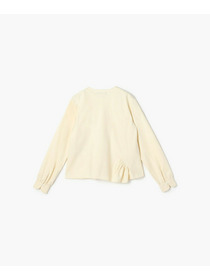 【endalence】コットンWクロスノーカラーフレアヘムシャツ 詳細画像 ブラック 13