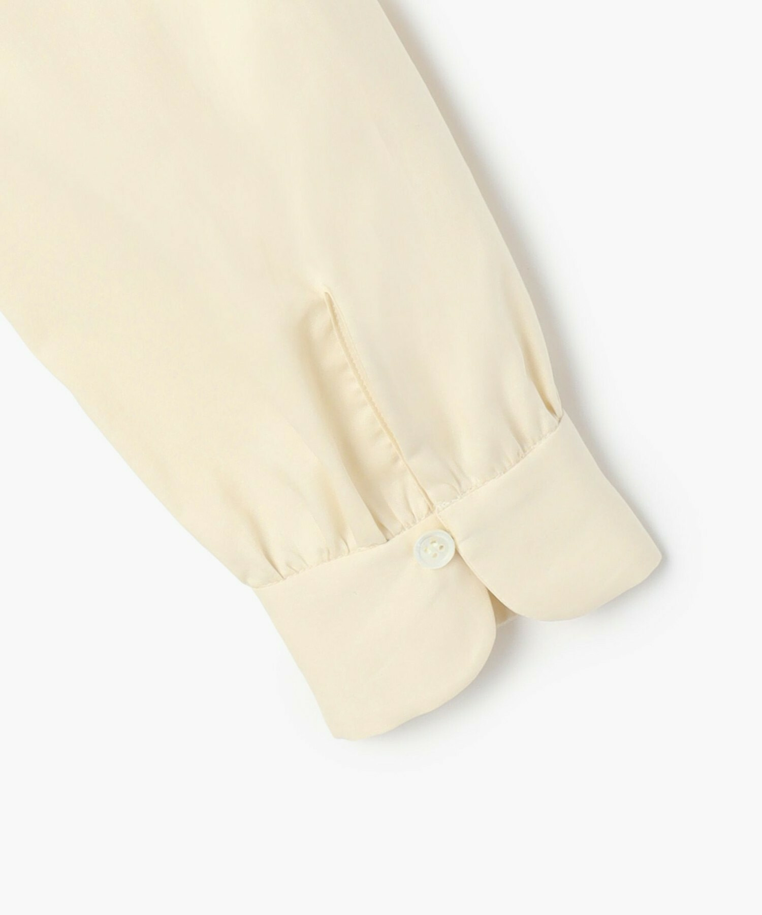 【endalence】コットンWクロスノーカラーフレアヘムシャツ 詳細画像 ブラック 15