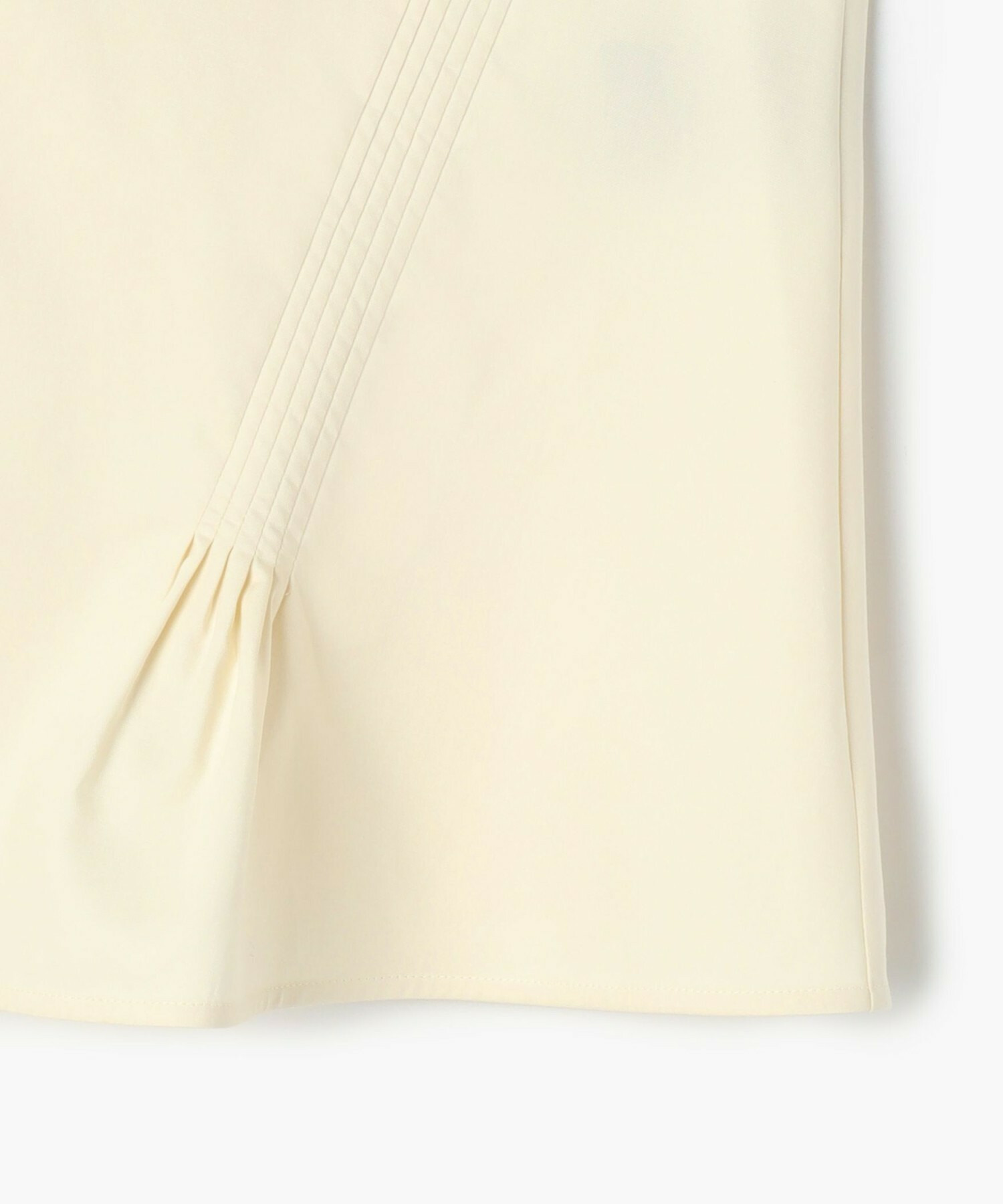 【endalence】コットンWクロスノーカラーフレアヘムシャツ 詳細画像 ブラック 16