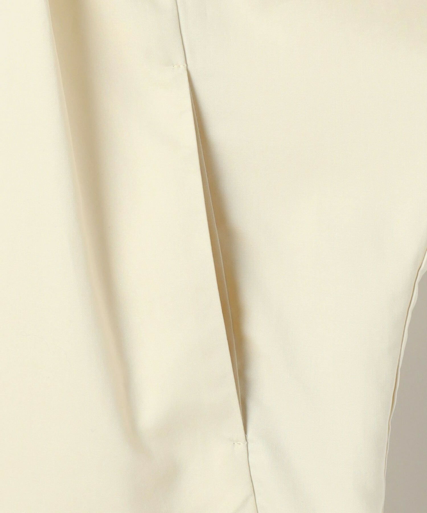 【endalence】コットンWクロスギャザースリーブシャツ 詳細画像 クリーム 16