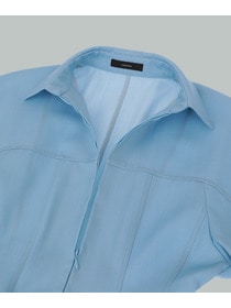 【endalence】Wデニムドレス 詳細画像 サックスブルー 9