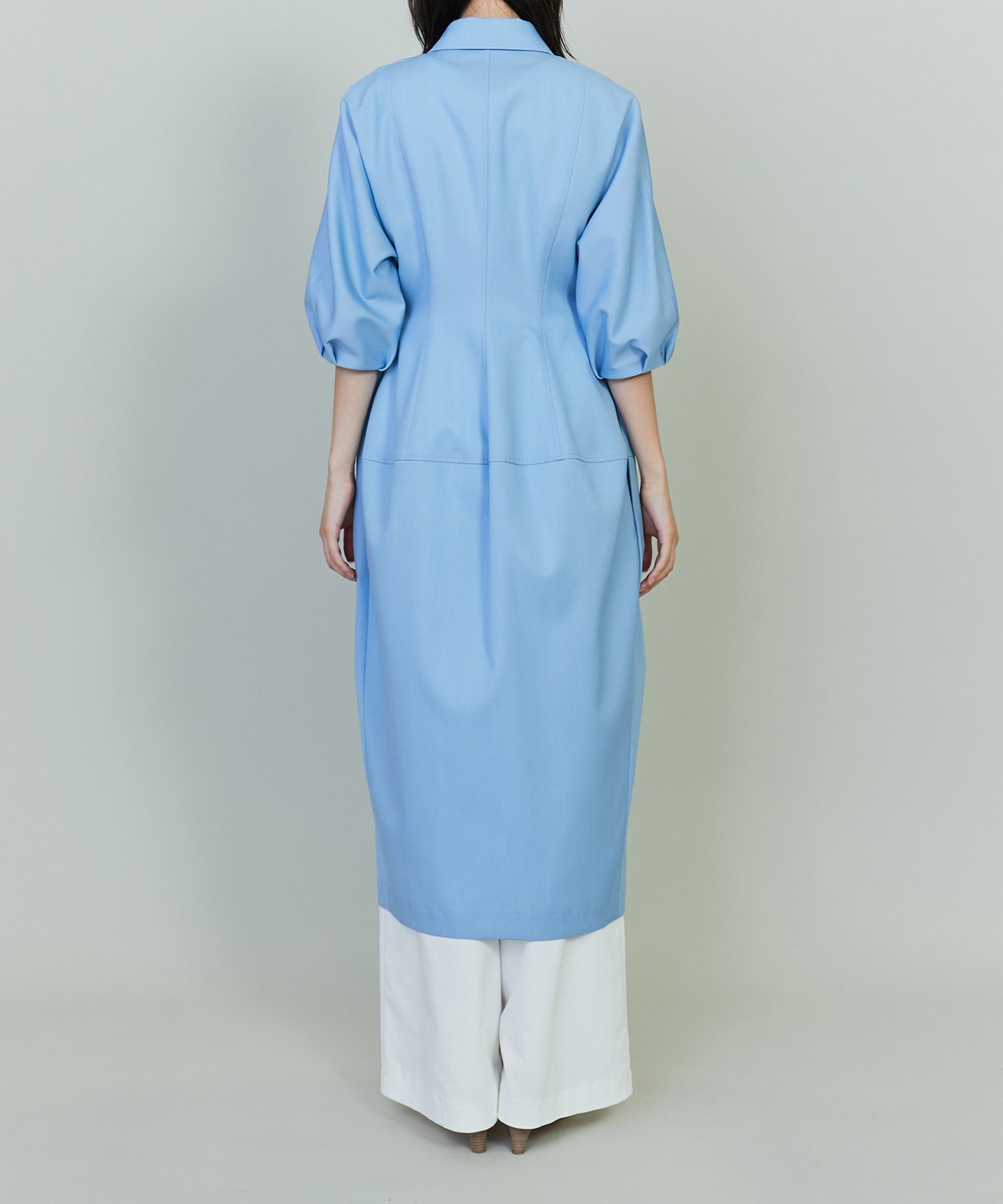 【endalence】Wデニムドレス 詳細画像 サックスブルー 6