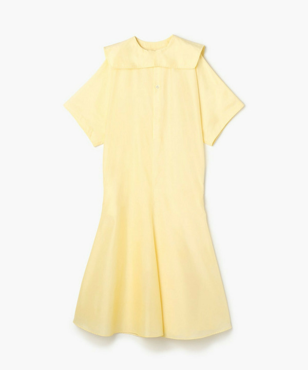 【endalence】[eclat 2025年7・8月合併号掲載]シルクナイロンセーラーカラードレス