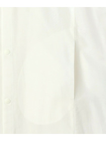 【endalence】シルクコットンツイルギャザースリーブドレス 詳細画像 ホワイト 14