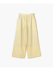 【endalence】シルクナイロンイージーパンツ 詳細画像 イエロー 6