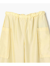 【endalence】シルクナイロンイージーパンツ 詳細画像 イエロー 7