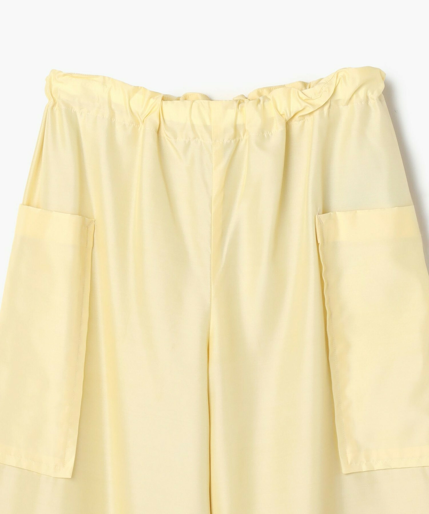 【endalence】シルクナイロンイージーパンツ 詳細画像 イエロー 7