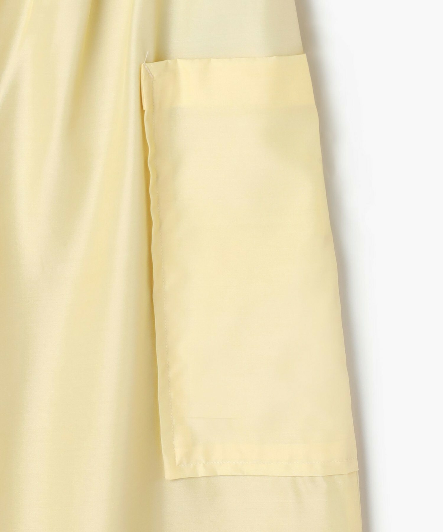 【endalence】シルクナイロンイージーパンツ 詳細画像 イエロー 8