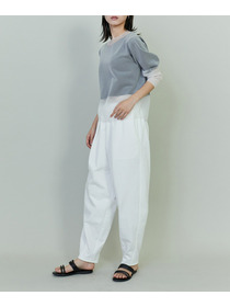 【endalence】ポリエステルコットンカービーパンツ 詳細画像 ブラック 3