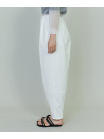 【endalence】ポリエステルコットンカービーパンツ 詳細画像 ブラック 6