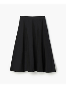 【endalence】シルクナイロンフレアスカート 詳細画像 ブラック 1