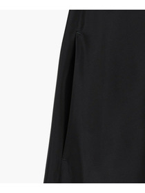 【endalence】シルクナイロンフレアスカート 詳細画像 ブラック 4