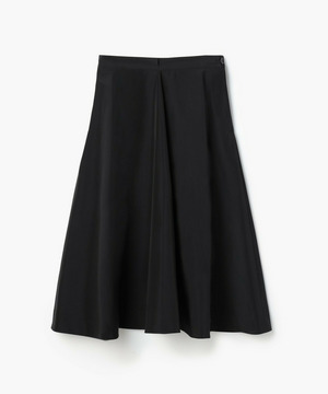 【endalence】シルクナイロンフレアスカート 詳細画像 ブラック 1