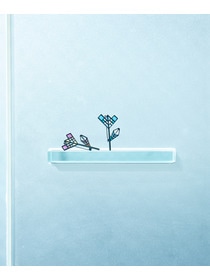 【LOISIR】ステンドグラスモチーフブローチ 詳細画像 ブルー系その他 8