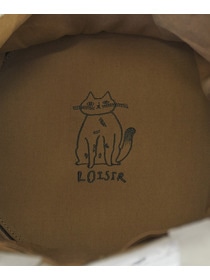 【LOISIR】【アーティストコラボ】LOISIR×TORANEKOBONBONCATエンブロイダリーseauバッグ 詳細画像 チャコールグレー 11